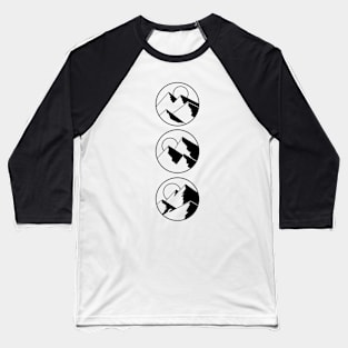 Mountain Threepet Baseball T-Shirt